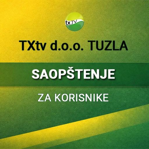 SAOPŠTENJE ZA KORISNIKE